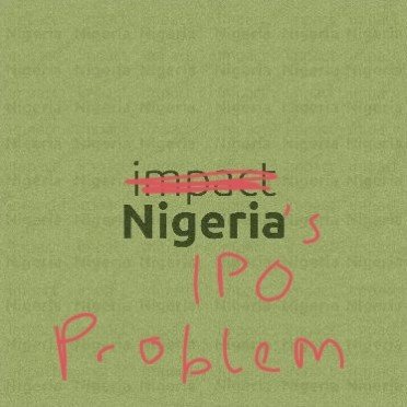 IPO: IGNORANCE, PANDEMIC AND OUTRAGE